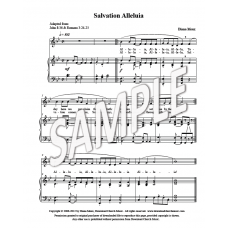 Salvation Alleluia - Unison Choir &/or Congregation